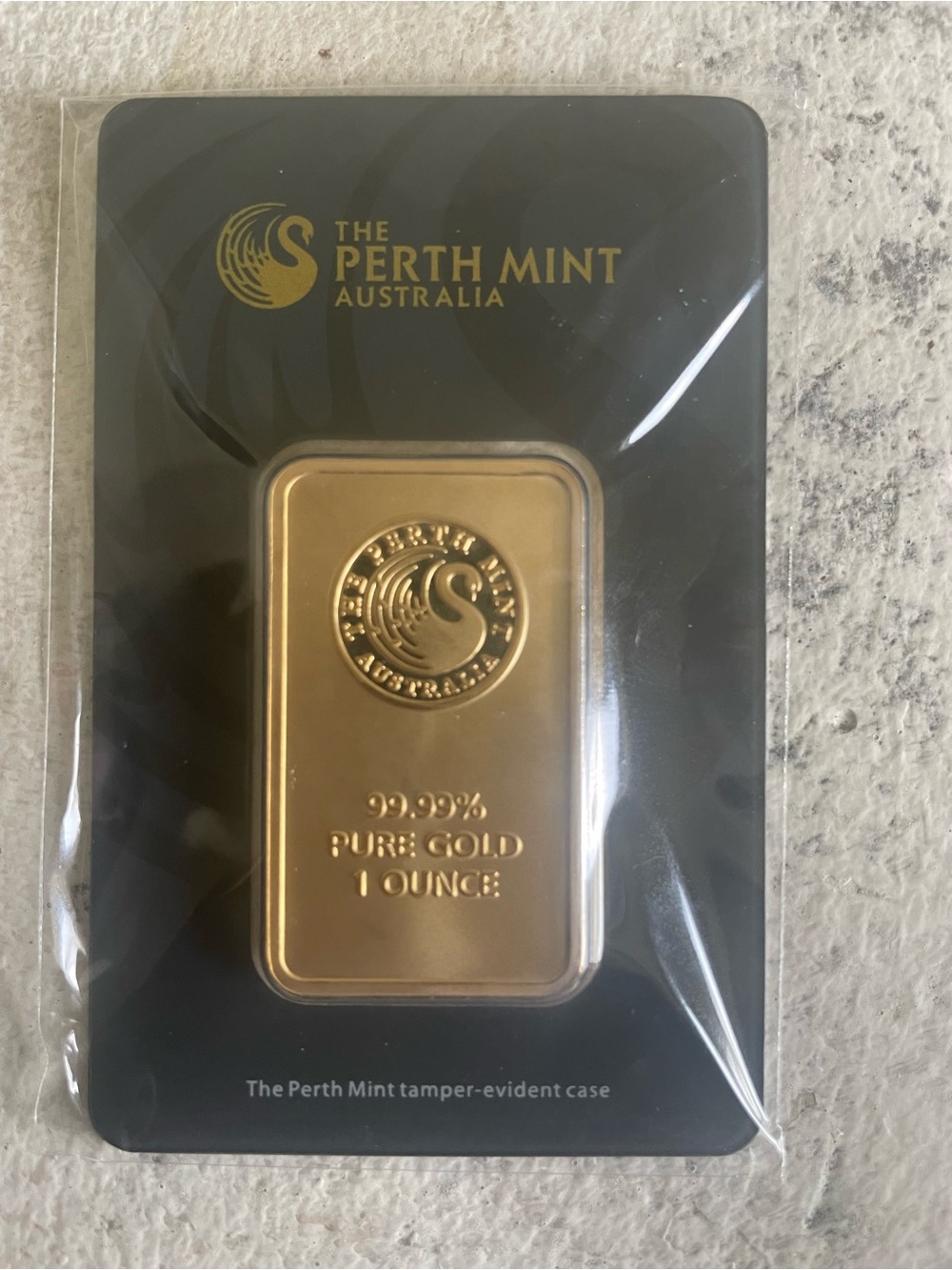 1 oz 99.99% Pure Gold Bar - Gold